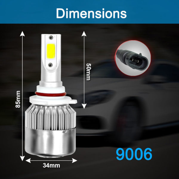 LED C6 HEADLIGHT BULBS - Image 8