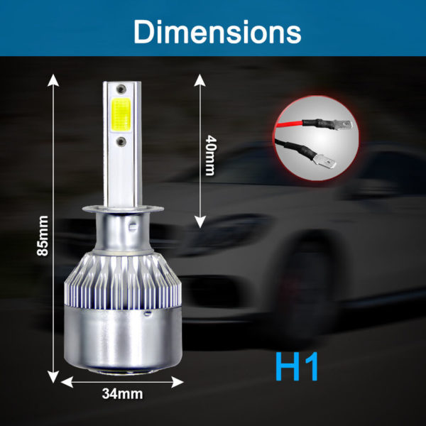 LED C6 HEADLIGHT BULBS - Image 2