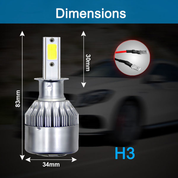 LED C6 HEADLIGHT BULBS - Image 3