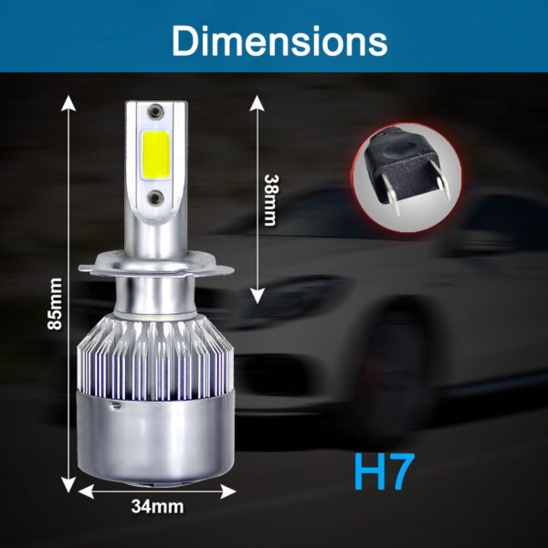 LED C6 HEADLIGHT BULBS - Image 5