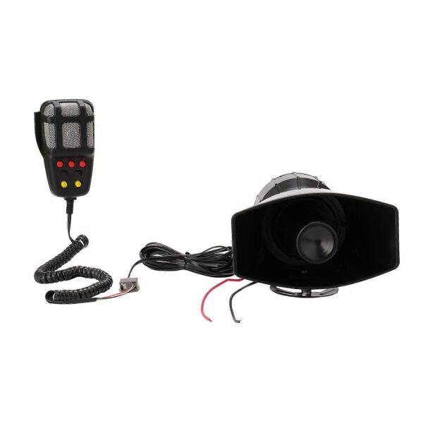 100W SIREN HORN WITH MICROPHONE - Image 3