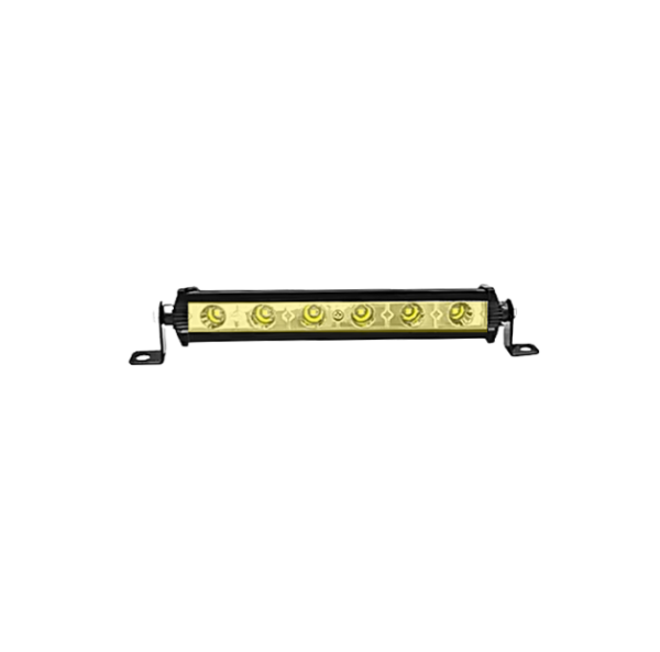 6LED 7INCH YELLOW SLIM BAR (18W)