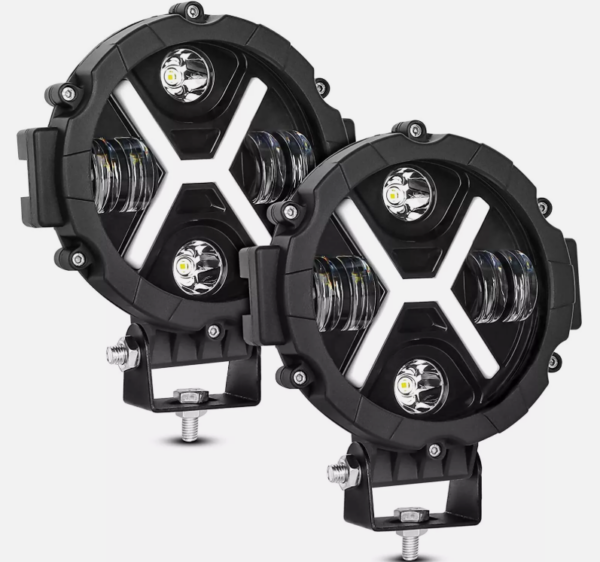 7 INCH 'X' FOGLIGHT